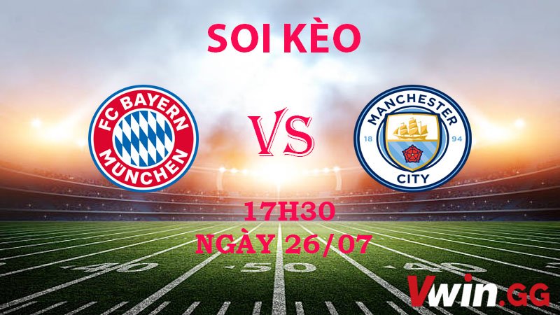 Soi kèo Bayern Munich vs Man City 26-07-2023 3